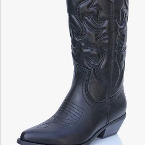 Soda- womens Western Cowboy boot pointed toe